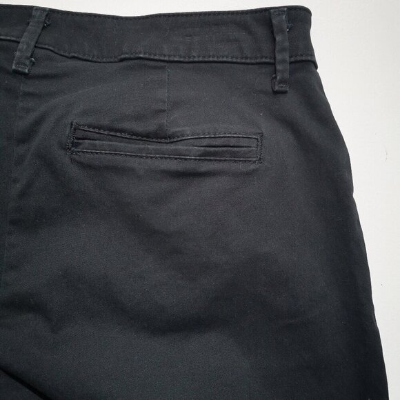 Lee Petite Ladies Size 8S Relaxed Fit Mid Rise Straight Leg Black Jeans - Picture 7 of 12